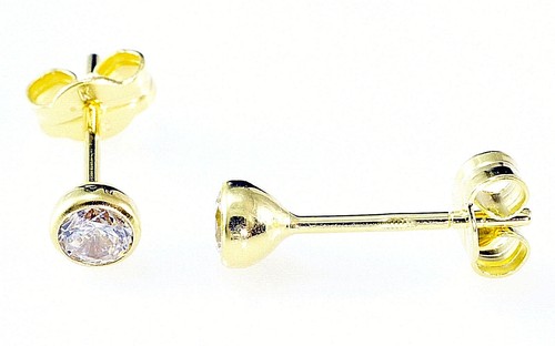 Orecchini calice oro 750