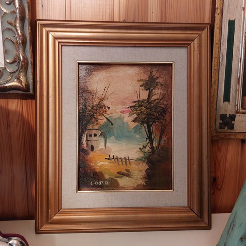 Quadro antico anni costa - anni, 60
