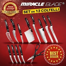 Miracle Blade World Class Chef Tony – Set Coltelli 13 Pezzi Acciaio Inox Pro