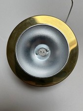 Faretto da incasso anello esterono dorato cupola interna argentata attacco G4