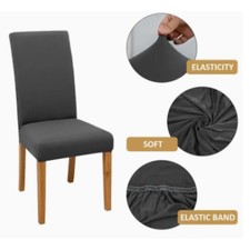 6 COPRISEDIA vesti sedia rivestisedia elasticizzato UNIVERSALE 9colori tintaunit