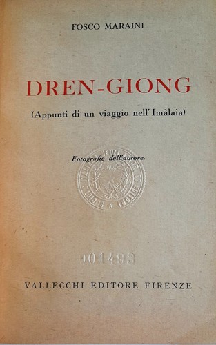 Fosco maraini dren giong - fosco, maraini,