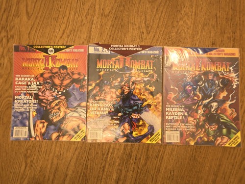 Mortal kombat official - x3,