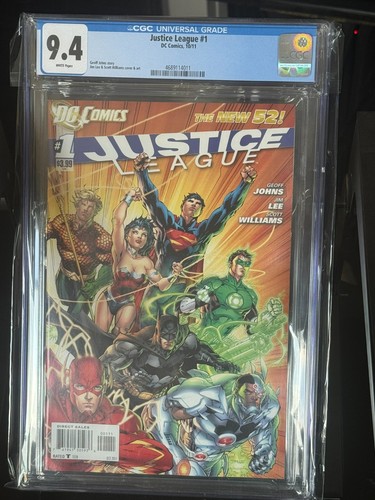 Justice league cgc - #1, 9.4