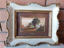 Gino Tassinari, paesaggio, magnifico olio, metà 900