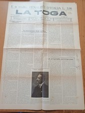 LA TOGA 5/1929 Separazione delle carriere in magistratura, Enrico De Nicola