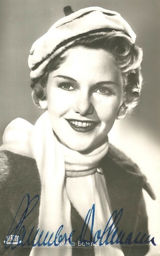 Hannelore bollmann autografo - bollmann,