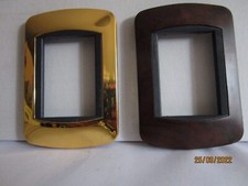 Placca Bticino Living 3p Oro o legno, prezzo per una singola placca