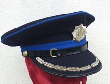 Berretto visiera vintage Ufficiale Polizia Olandese usato originale completo