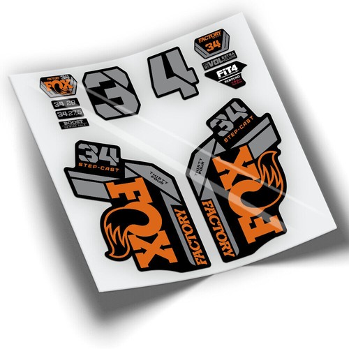 Fox forcella adesivi - 34,