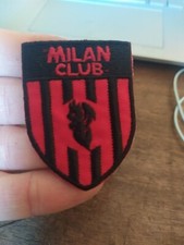 scudetto milan patch in stoffa