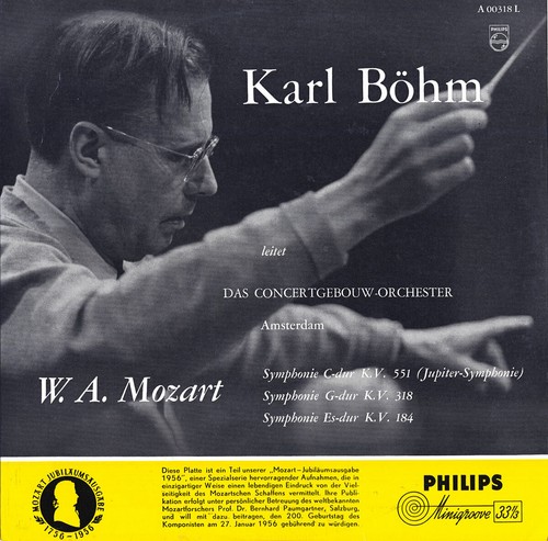 Mozart symphonies 551 318 - k.551, k.318