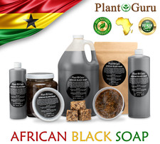 Sapone nero africano crudo bio - sapone,