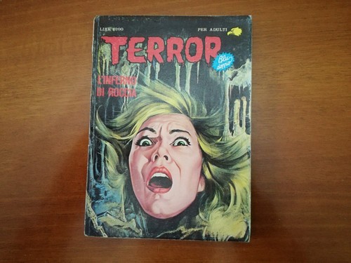 Fumetto vintage terror - fumetto,