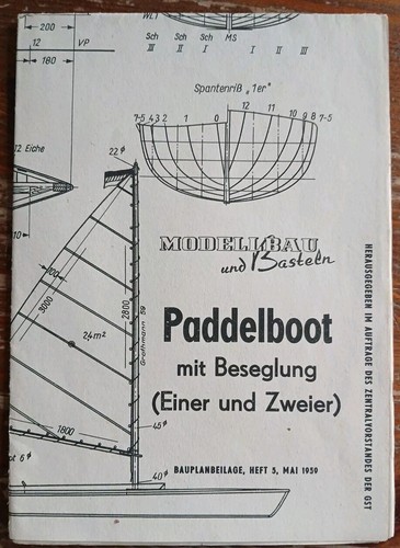 Modellismo bricolage barca - e,