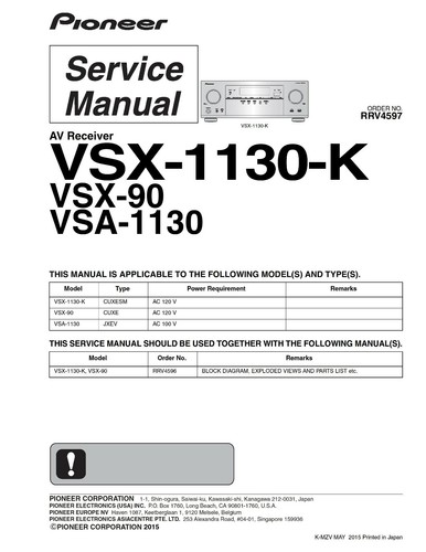 Manuale servizio - manuale,
