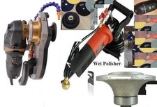 ECOEDGE & Lucidatrice Umida Granito Calcestruzzo B10 3/8" 10mm Roundover Router Bit Stone