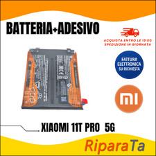 BATTERIA ORIGINALE BM58 XIAOMI 11T PRO 5G 2107113SG 5000MaH CON ADESIVO
