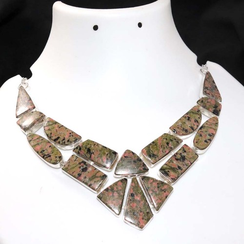 Collana unakite esclusiva - collana,