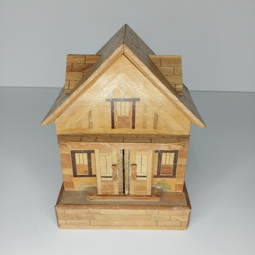 Scatola puzzle vintage - scatola,