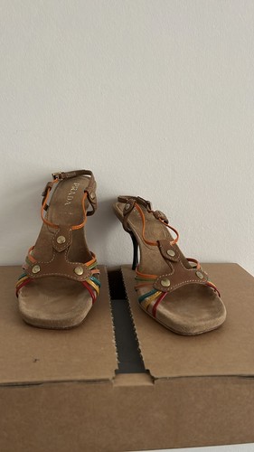Prada rainbow heels - prada,