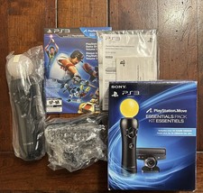 Sony PS3 Playstation 3 Move Essentials Pack Kit Controller Eye Camera Demo Disco