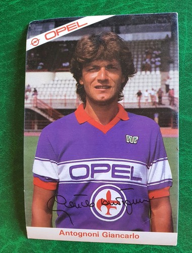 Cartolina calcio - '84,