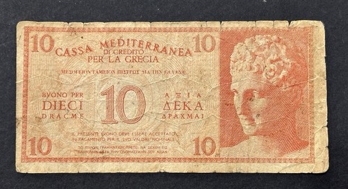Banconota dracme - 10,