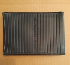 MANDARINA DUCK ORIGINALE PORTAFOGLI portadocumenti vintage usato colore blu 