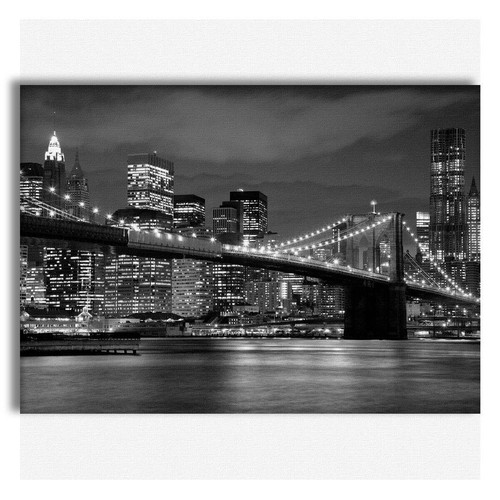 New york city night - by,