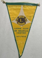Striscione vintage Lions Club