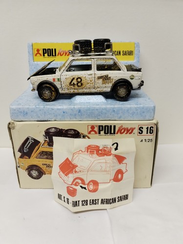 Politoys fiat 128 rally - rally, east