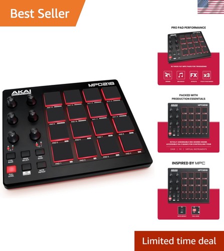Controller midi usb con - midi, 16