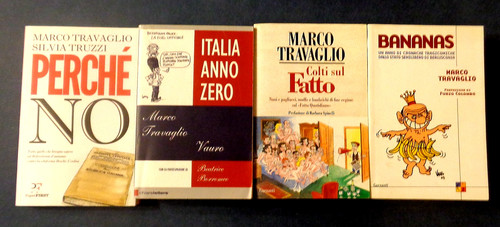 Marco travaglio 4 volumi - ,