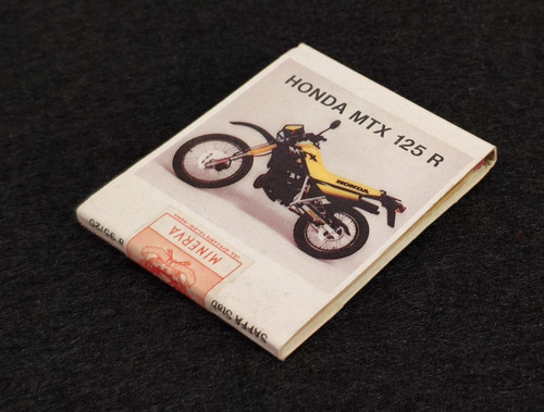 Scatola fiammiferi honda - fiammiferi, 125