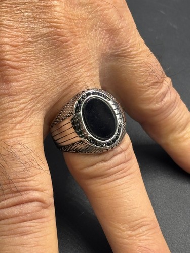 Anello per uomo acciaio inox - anello,