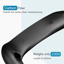 Manubrio in carbonio strada