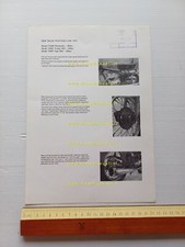 Triumph modelli 1971 650 Bonneville-Trophy-Daytona comunicato stampa