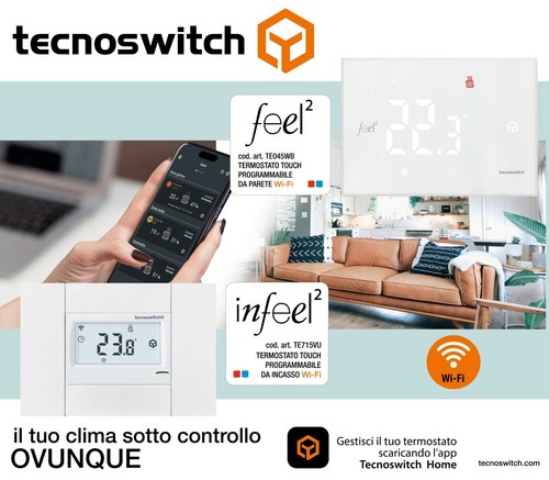 Termostato touch programmabile