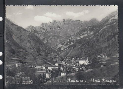 Cartolina erve panorama - cartolina, e