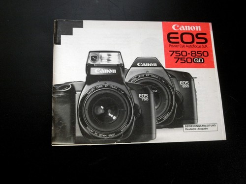 Canon istruzioni eos - 750, qd