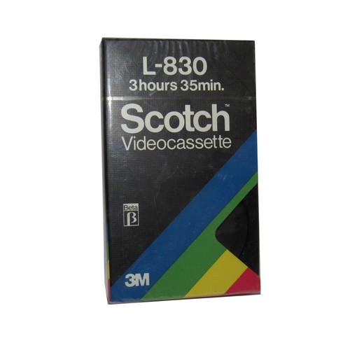 Videocassetta scotch beta - videocassetta,
