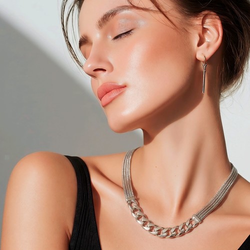 Collana donna argento 925 - in,