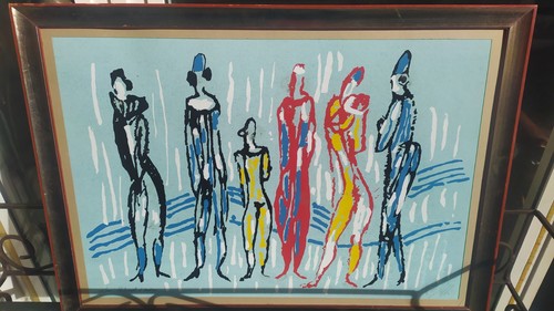 Quadro personaggi circensi - quadro, di