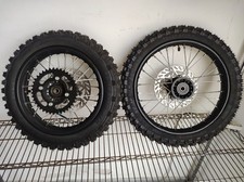 COPPIA  RUOTE  CROSS 14" 12"