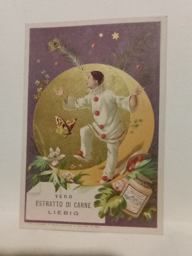 Figurina epoca liebig - figurina, liebig,pierrot