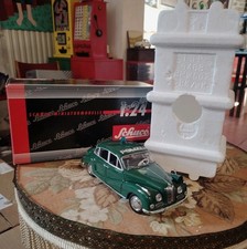SCHUCO 1/24 - BMW 502 "POLIZEI" - Modellino Auto Polizia Metallo Verde - #A53#