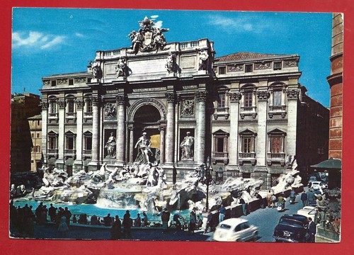 Cartolina italia roma - italia,