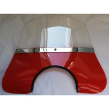 Paravento cupolino rosso per