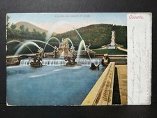 Cartolina Caserta Cascata con Giochi d' Acqua QA8